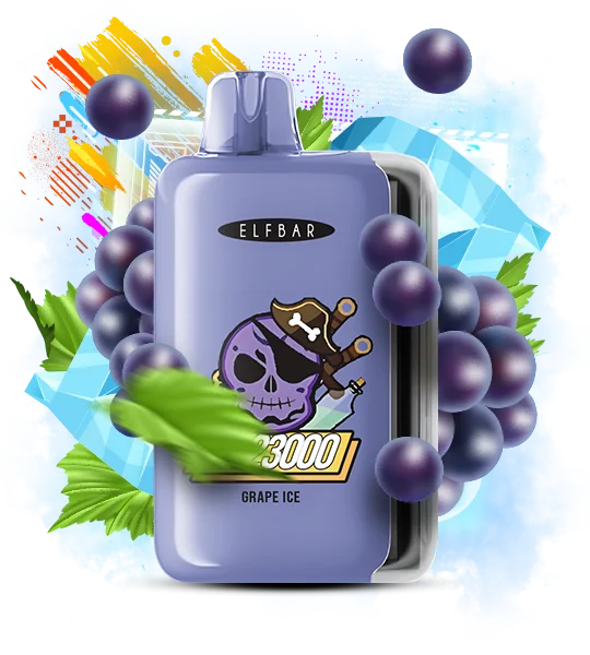 ELF BAR RAYA GH23000 - Grape Ice